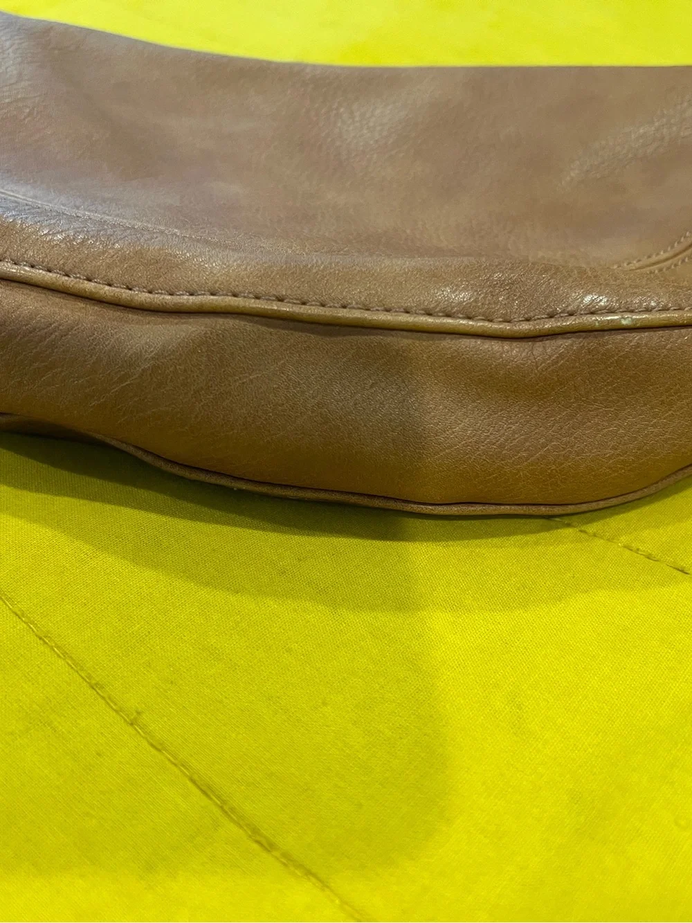 Classic Brown Leather Bag - Women's Shoulder Purse